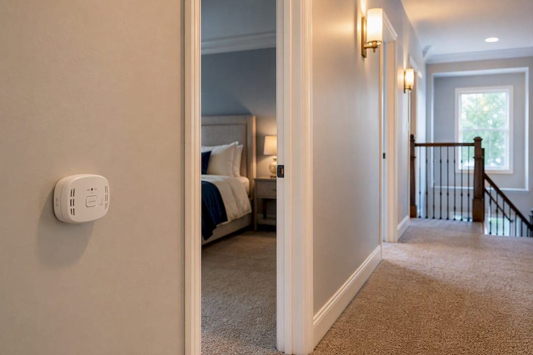 Place CO Detectors Outside Bedrooms, Not on the Floor for U.S. Homes
